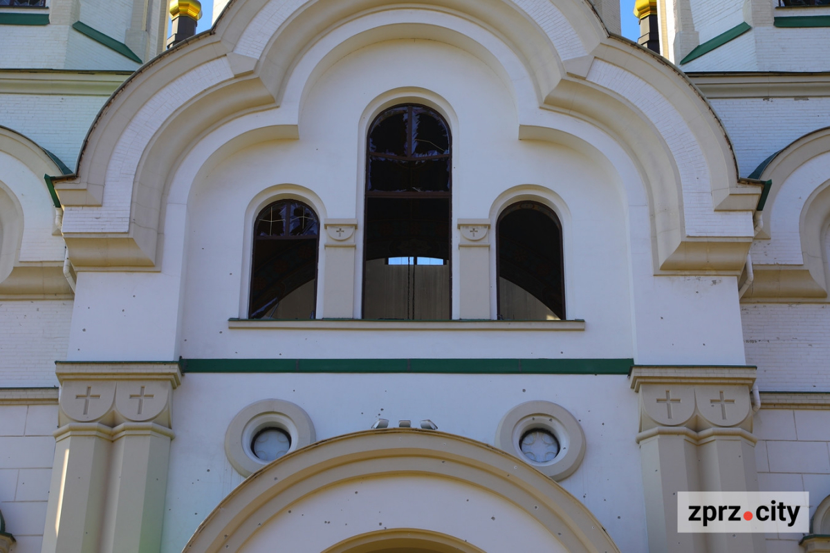 Як виглядає кафедральний собор у Запоріжжі, що постраждав від нічної російської атаки - фото