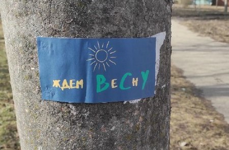 Мешканці окупованих міст Запорізької області провели сміливу весняну акцію - фото