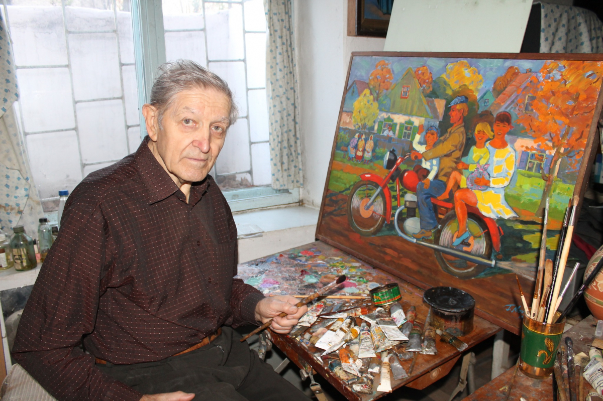 Не стало одного з найстаріших художників Запоріжжя - що він любив малювати