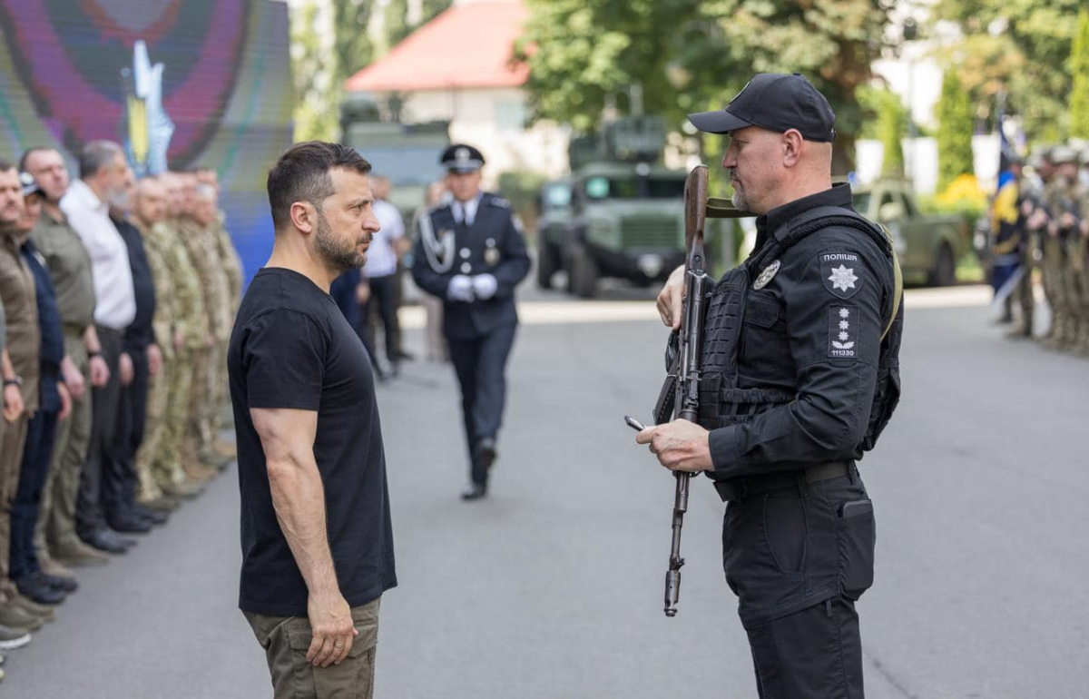 Став генералом -  Президент вручив нові погони очільнику запорізької поліції