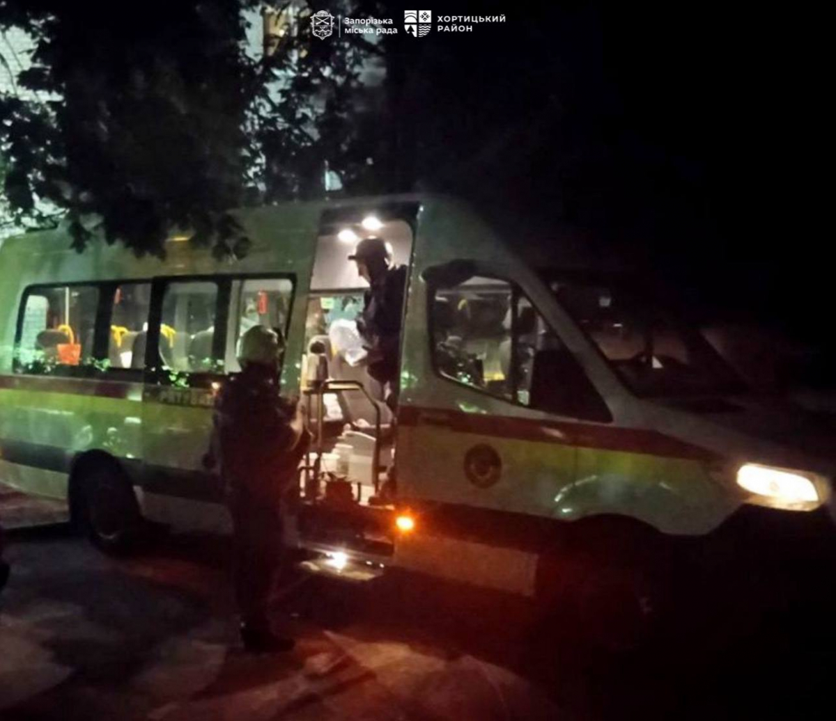 Удар по багатоповерхівці Хортицького району Запоріжжя