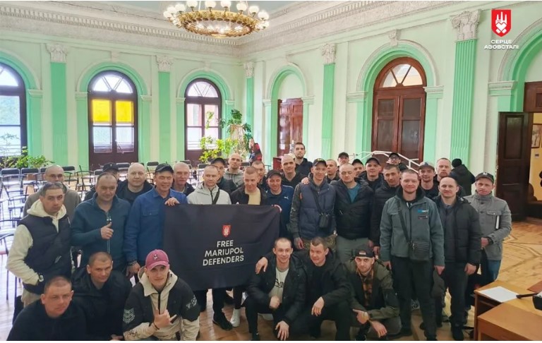 90 захисників Маріуполя розпочали шлях посттравматичного зростання, фото: steelfront.scm.com.ua