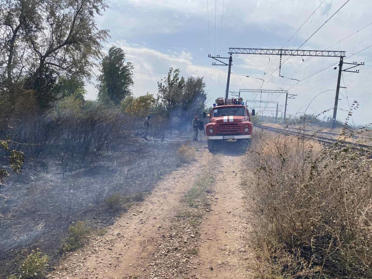 Горіли дачні будинки та городи  – у Запорізькому районі рятувальники три дні гасили вогонь (фото)