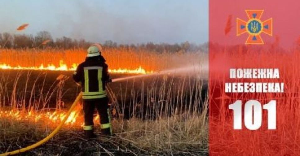 За добу у Запорізькій області було багато пожеж на відкритій території
