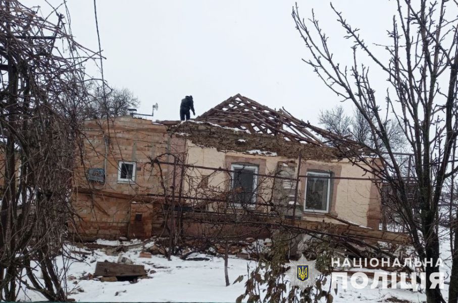 За три дні поліцейські задокументували 46 пошкоджень будинків і квартир внаслідок ворожих обстрілів у Запорізькій області