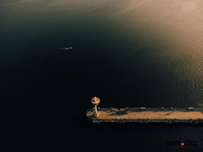 Как выглядят самые яркие локации Запорожья с высоты птичьего полета - фото