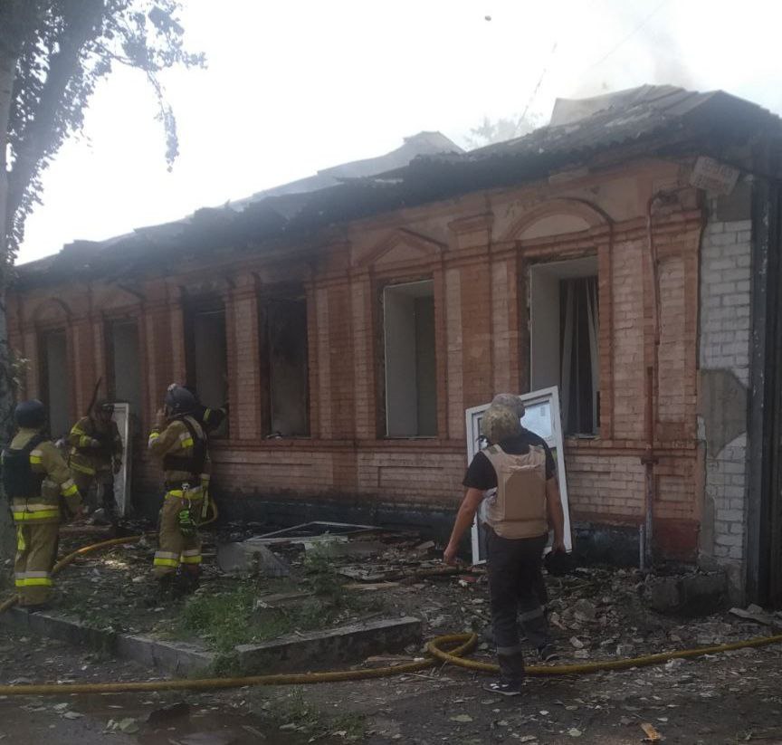 У Запоріжжі внаслідок атаки російських дронів десятки людей залишились без газу та електрики (фото)