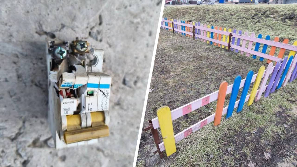 Вандали розійшлися: у двох населених пунктах на Запоріжжі пошкодили освітлення та майданчик (фото)