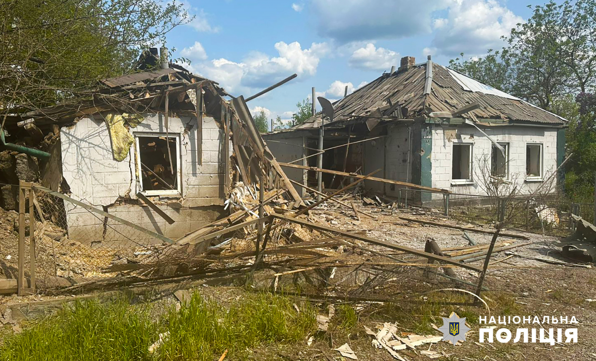 Під час ворожого обстрілу сіл у Запорізькій області постраждали люди