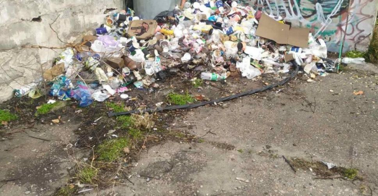У Запоріжжі після скарг містян прибрали смітник на Центральному пляжі - фото