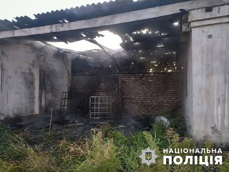 У Запорізькому районі обстріляли фермерське господарство - наслідки ворожих обстрілів області за добу
